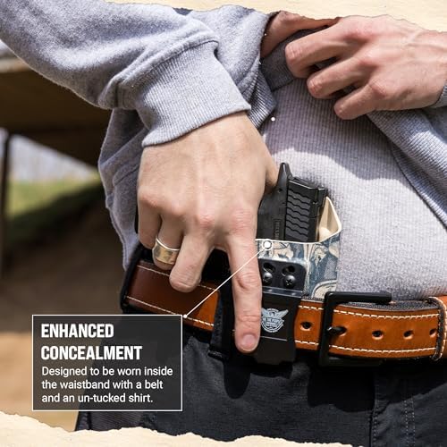 We The People Holsters - Carbon Fiber - Right Hand - IWB Holster Compatible with Sig Sauer P226 MK25