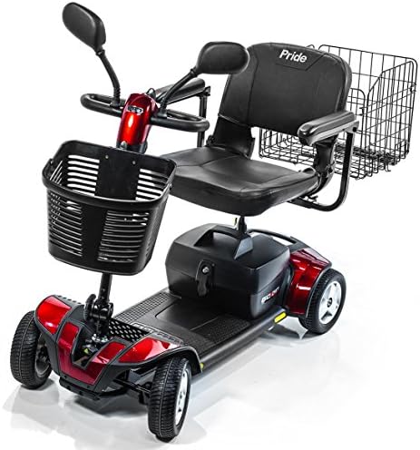 Pride Mobility Go-Go Sport 4-wheel Travel Pride Electric Scooter+ Rear Basket