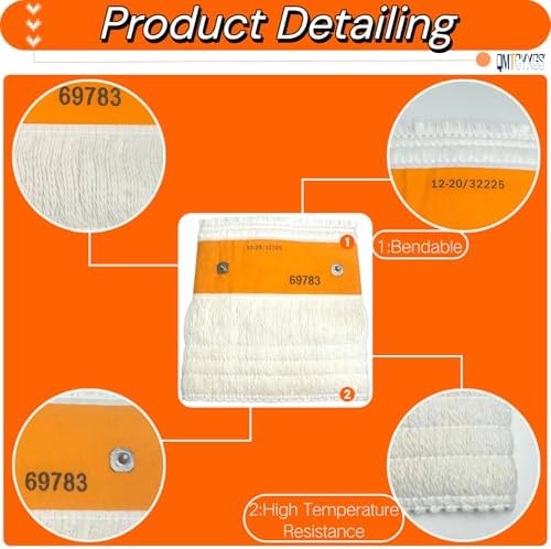 32225 Kerosene Heater Wick 4-Pack Compatible with Kero World More Models | For KW-24C, DuraHeat DH-2300, Dyna-GLO CV-2300/RMC-95C, Envirotemp