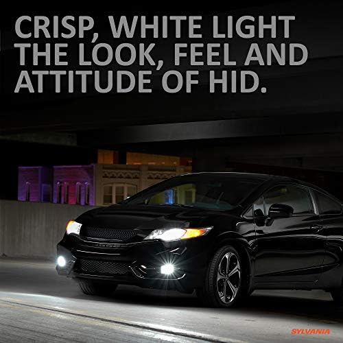 SYLVANIA - H11 (64211) SilverStar zXe High Performance Halogen Headlight Bulb - Headlight & Fog Light, Bright White Light Output, HID Attitude
