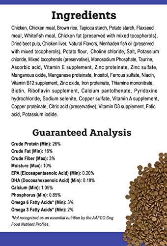 Tender & True Antibiotic-Free Chicken & Brown Rice Recipe Dog Food, 11 lb