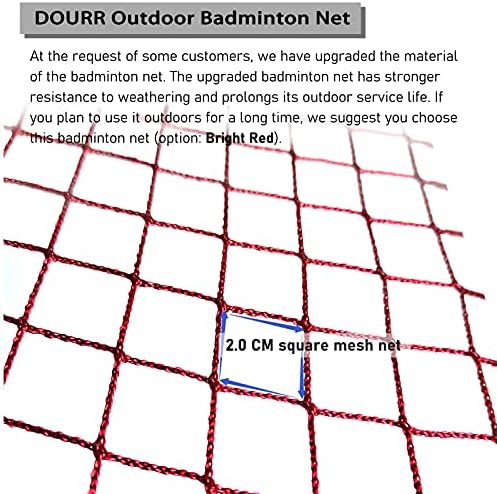 Badminton Tournament Net 20 FT x 2.5 FT