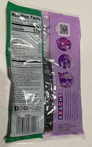 Brach's Black Jelly Bird Eggs Candy