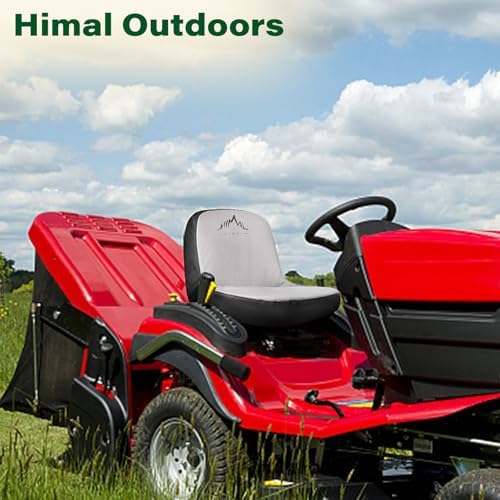 Himal Riding Lawn Mower Seat Cover, Durable 600D Polyester Oxford Durable Tractor Seat Cover,Large