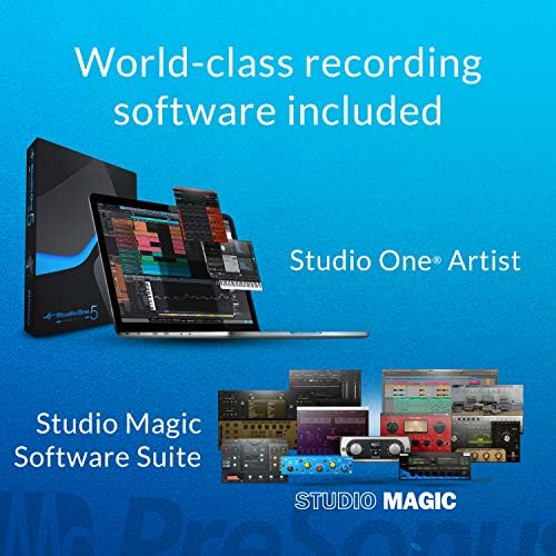 PreSonus AudioBox USB 96 25th Anniversary Studio Recording Package