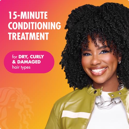 Mielle Organics Babassu & Mint Deep Conditioner with Protein, Moisturizing & Conditioning Deep Treatment, Hydrating Repair for Dry, Damaged