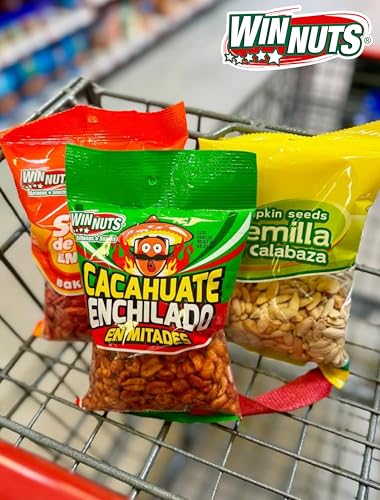 WINNUTS Roasted & Salted Pumpkin Seeds to Eat (5 Pack, 3.52 Oz Each) | Pepitas Roasted Salted | Crunchy Energy Snack, Perfect for Salads & Topping | On-The-Go Pouches