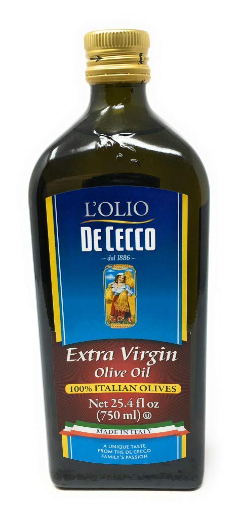 De Cecco Extra Virgin Olive Oil, Classico, Cold Extraction, Great for Cooking & Smooth Taste, 16.9 Fl Oz