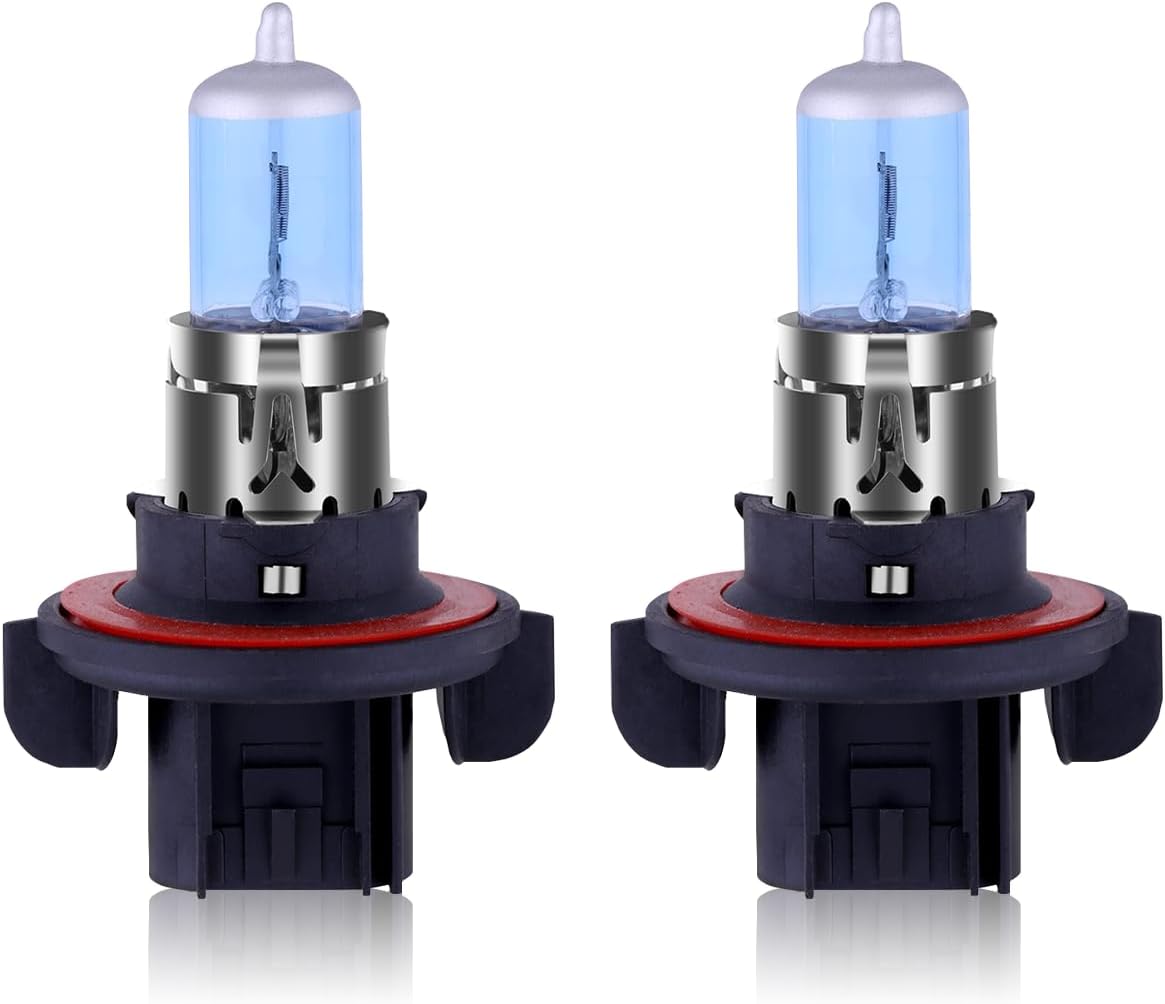 NEWBROWN H11 Headlight Bulb Halogen 5000K Super White Light Long Life Replacement PGJ19-2 12V/55W (H11, 2 Pack)