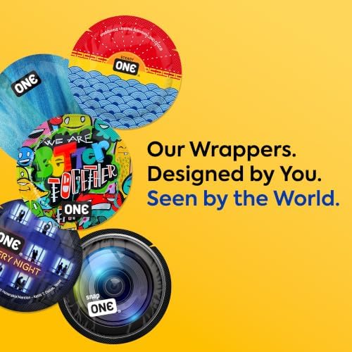 ONE® Condoms Super Studs | Studded Condoms, Textured Condoms, Latex Condoms 12 Pack