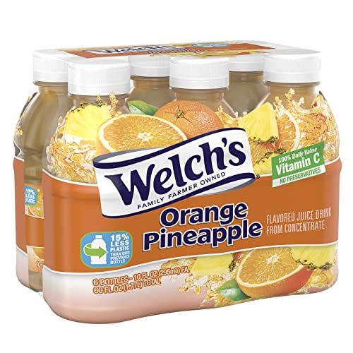 Welch's Juice 64oz Bottle (Pack of 4) Choose Flavor Below (Light Concord Grape Juice)