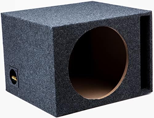12 Inch Ported Subwoofer Box Single Vented Sub Enclosure 5/8" MDF - ASC | Empty speaker housing for your driver, deep bass tuning
