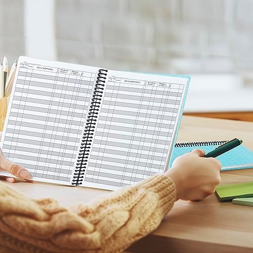 The Superior Register's Premium Check Book Register & Debit Card Ledger Notebook - Checking Account Register, Business Ledger