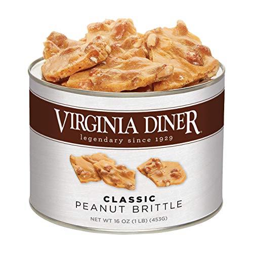 Virginia Diner - Gourmet Natural Extra Large Butter Toasted Virginia Peanuts, 18 Ounce Tin