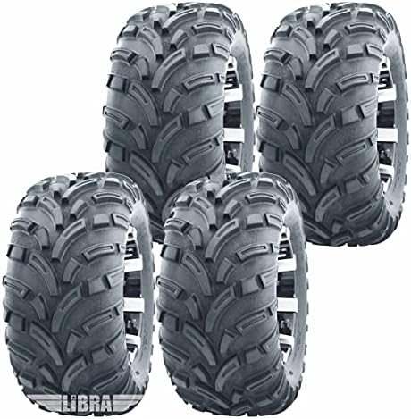 WANDA (4) 25x10-12 Lit Mud ATV Tire for 13-19 Kubota RTV X900 X1100C X1120D