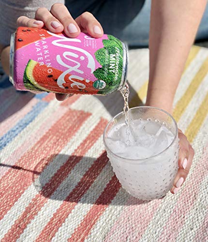 Nixie Organic Watermelon Mint Sparkling Water 8 Pack, 12 FZ