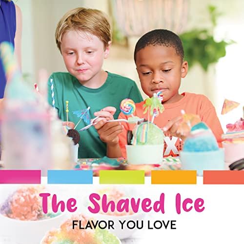 Hawaiian Shaved Ice Syrup Assortment, 3 - 16oz Bottles Of The Most Popular Flavors: Cherry, Grape, Blue Raspberry. Perfect For Shaved ice, Snow Cones