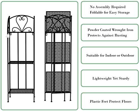 Pure Garden 3 Tier Indoor or Outdoor Plant Stand