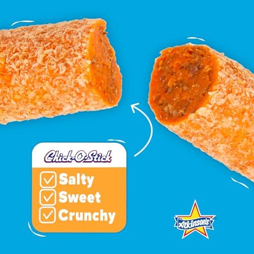Atkinson's Chick-O-Stick - Crunchy Peanut Butter Rolled in Toasted Coconut - Gluten Free, Kosher, Vegan
