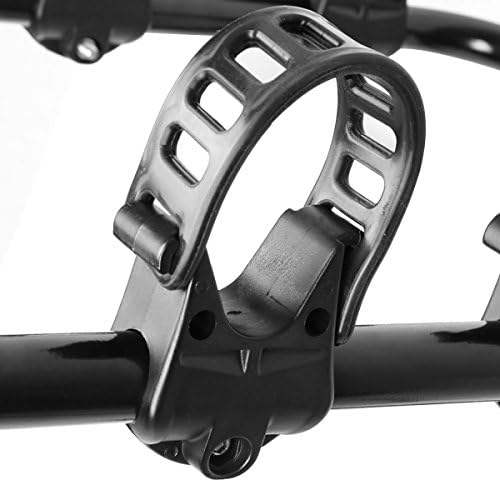 Auto Dynasty 2 Inches Hitch Fold-Up Mount Rear Trailer Bicycle/Bike Rack Carrier Storage (Powdered Coated Black)