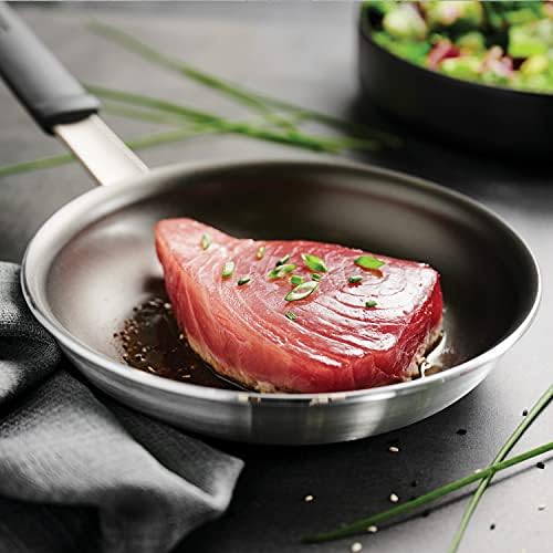 Tramontina Professional Fusion 8-Inch Non Stick Small Frying Pan | Heavy-Gauge Aluminum Skillet with Reinforced Nonstick Coating, Dishwasher and Oven Safe