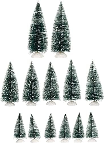 Mark Feldstein & Associates Winter Village LED Tea Light 31 Piece Porcelain Tabletop Christmas Figurine Boxed Set