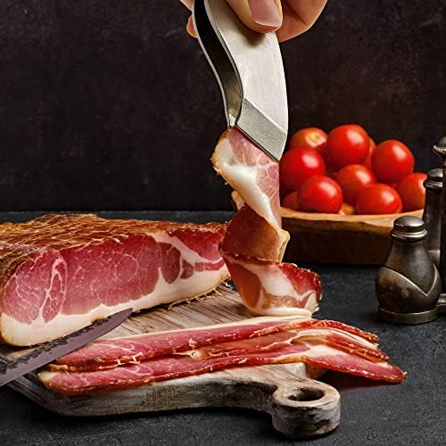 Non-Slip Ham Tongs - Anti-Skid Ham Tweezers Jamonprive - Perfect for Thin Slices of Serrano Ham, Ibérico Ham and Italian Prosciutto (Ham Tongs)