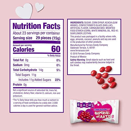 Brach's Imperial Hearts, Cinnamon, 12 Ounce