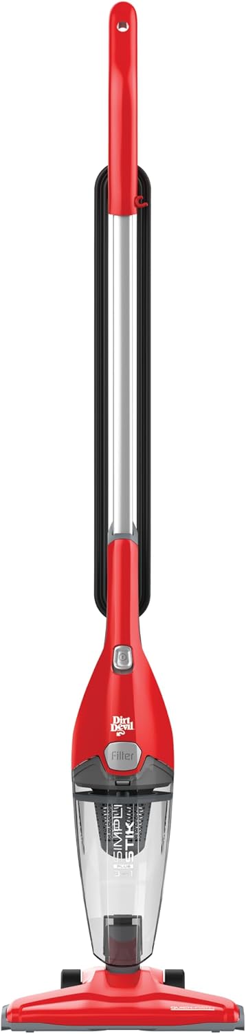 Hoover Dirt Devil Simplistik Plus 3-in-1 Vacuum, Lightweight | Bagless, Ideal for Dorms, Apartments and Other Small Spaces