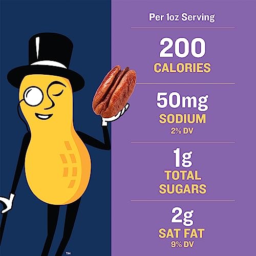 PLANTERS Whole Pecans, Roasted & Salted, Baking Nuts, 7.25 Oz (1 Ct)
