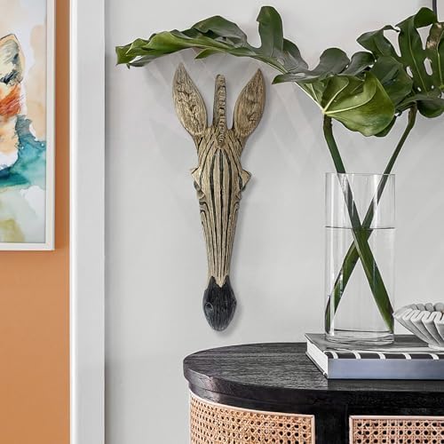 Design Toscano Animal Mask of the Savannah Wall Sculpture: Giraffe