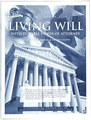 Do-It-Yourself Will Kit - Includes Last Will & Testament, Living Will | and Living Trust Booklets