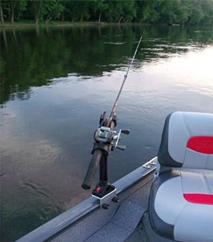 Brocraft Power Lock Rod Holder for 90 Degree Boat and Versatrack Track Systems
