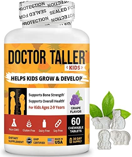 NuBest Doctor Taller - Bone Strength Supports, Enhance Immune System - Keto with Calcium, Vitamin D3, Vitamin K2