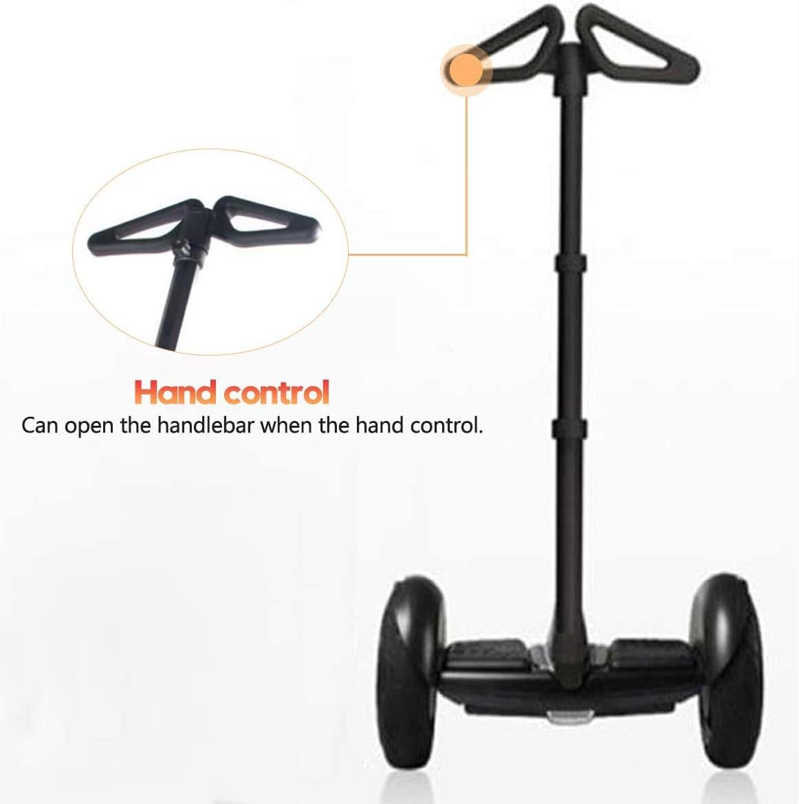 Ninebot Handlebar Replacement for Ninebot miniPRO miniLITE S Self Balance Hoverboard Adjustable Handle Stand Release Knee Pressure (Handlebar Only)
