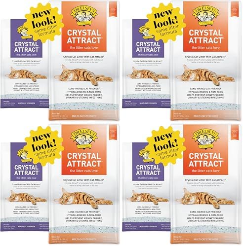 Dr. Elsey's Crystal Attract Silica Cat Litter, 8lbs