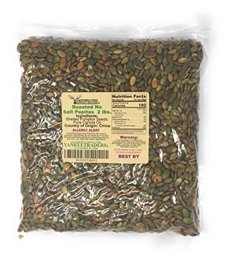 Pepita/Pumpkin Seeds - Roasted/No Salt Added ~ 2 Lbs