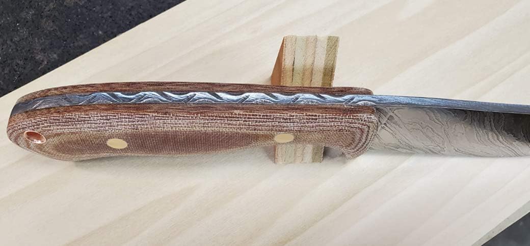 Custom Handmade Damascus Steel Blank Blade for Knife Making