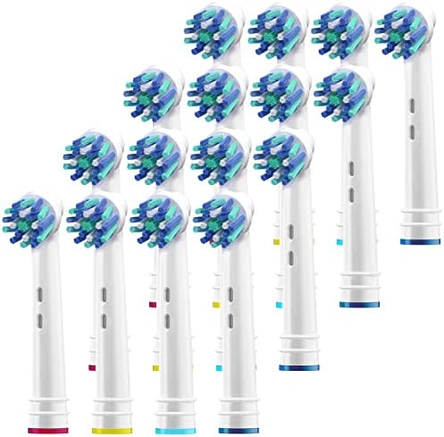 Alayna Replacement Toothbrush Heads for Oralb 20 Cross Compatible with Oral-B Braun Electric Toothbrush Fits Oral b Action Pro 1000 Floss Kids Clean