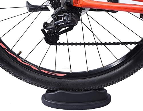 Front Wheel, Sturdy Support, Cycling Trainer, Adjustable Height, Folding Design, Perfect for Mountain and Road Bikes, Space-Saving, Easy to Use,