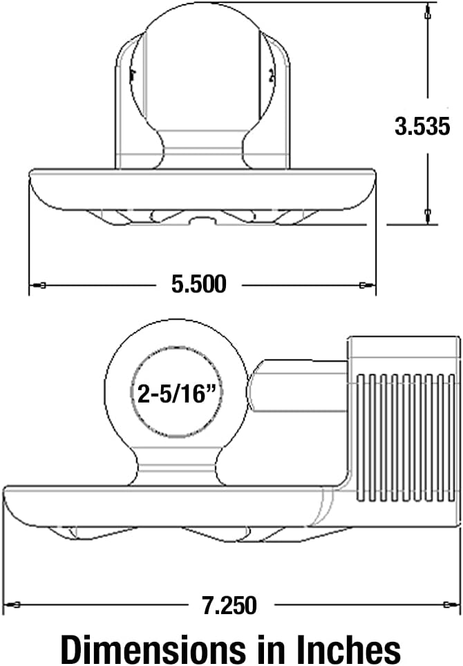 Master Lock 378DAT Trailer Coupler Lock, 2-5/16-Inch