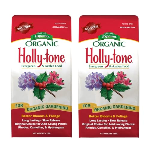 Espoma Organic Holly-Tone 4-3-4 Natural & Organic Evergreen & Azalea Plant Food, 4 lb. Bag