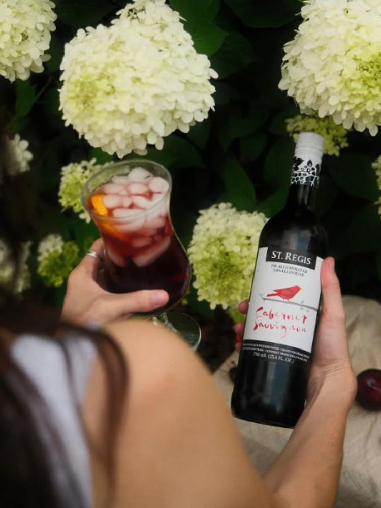 St Regis Cabernet Sauvignon (non alcoholic wine)