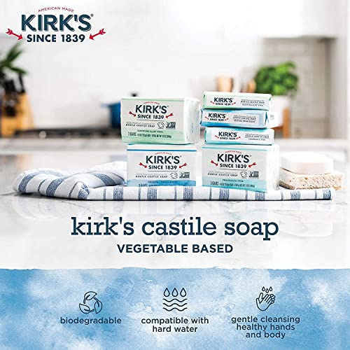 Kirk, Coco Castile Soap, 3 Count