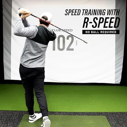 Rapsodo Mobile Launch Monitor Golf Simulator | MLM iPhone & iPad Only | Indoor & Outdoor Swing Analyzer & Tracker | GPS Satellite View | Ball Speed