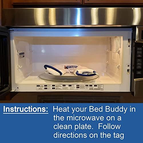 Carex Bed Buddy Heat Pad And Cooling Neck Wrap - Microwave Heating Pad For Sore Muscles - Cold Wrap Pack For Aches and Pain