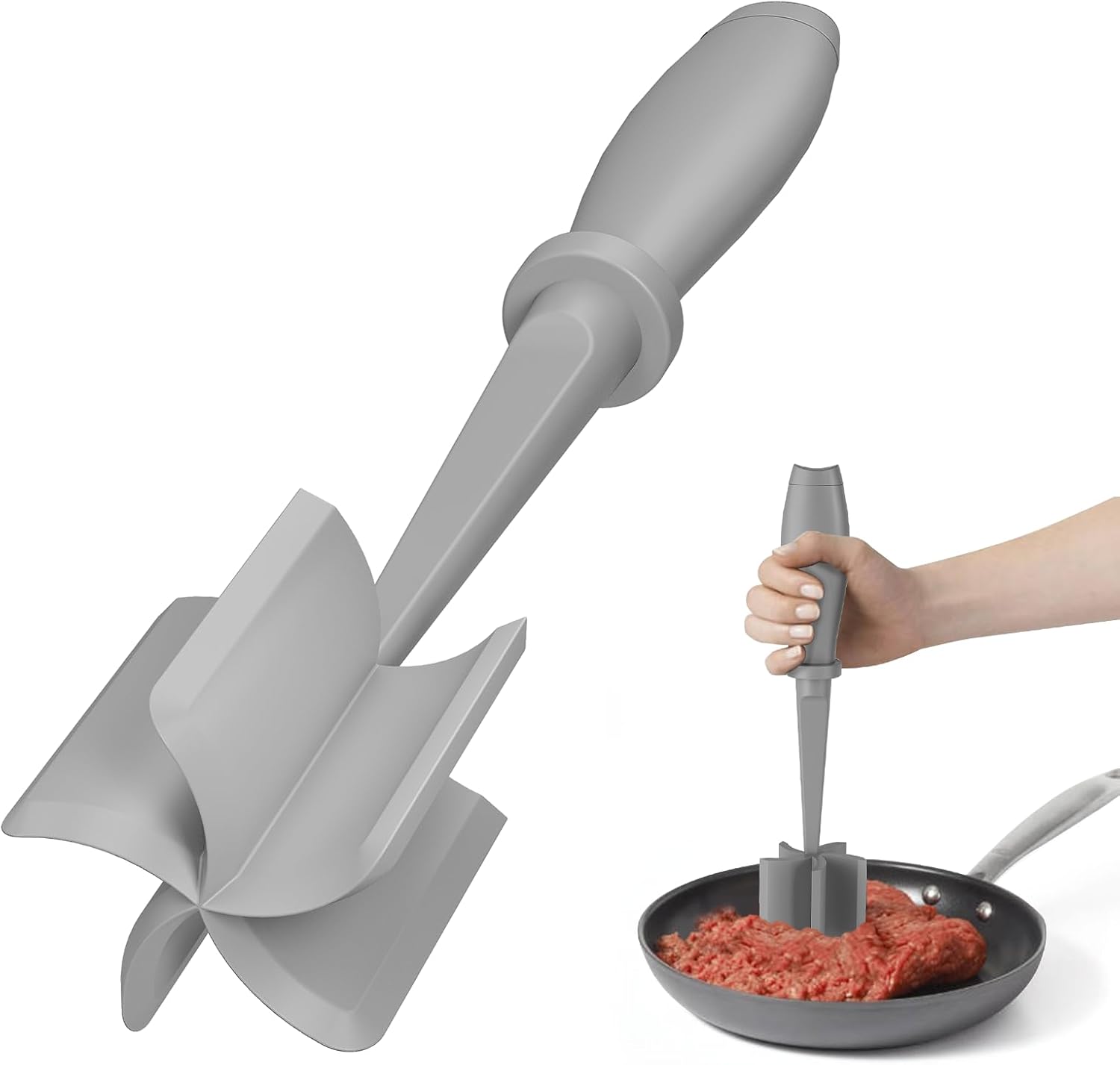 PGYARD Meat Chopper Hamburger Grinder, Kitchen Smasher for Ground Beef