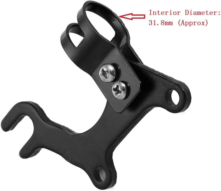 Star-Art 20/32mm Adjustable MTB Bike Disc Brake Bracket Converter Frame Adapter Mounting Holder (31.8mm)