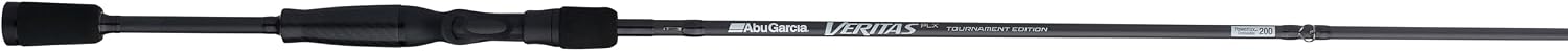Abu Garcia Veritas Casting BFS Fishing Rod, Balanced and Lightweight Rod, Powerlux 100 Construction, Custom Ergonomic Reel Seat
