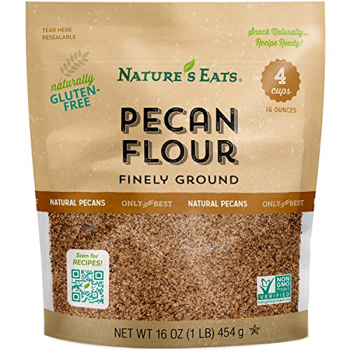 Nature's Eats Blanched Almond Flour (64 Ounce) and Pecan Flour Finely Ground (16 Ounce)